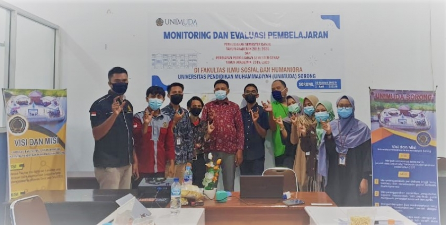 Monitoring dan Evaluasi Pembelajaran di Lingkup FISHUM berjalan lancar